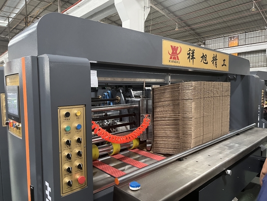 Automatic Cardboard Folder Gluer Machine With 230m/Min High Speed.